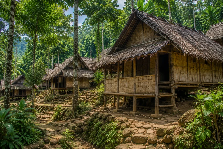 Arsitektur Rumah Baduy yang Menyesuaikan Kondisi Alam