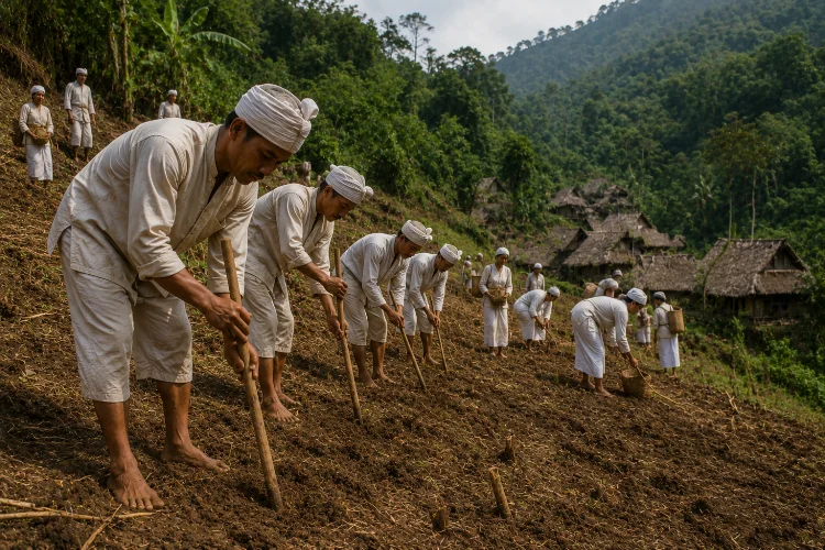 Ngaseuk dan Makna Mengawali Musim Tanam Masyarakat Kanekes